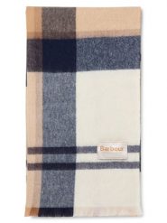 Barbour Szalik Kobiety Wełna jagnięca beżowy|niebieski|czerwony, 48. Brązowe szaliki damskie Barbour, bez wzorów, z tkaniny. Za 399.95 zł.