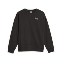 Damska bluza dresowa BETTER ESSENTIALS PUMA Black. Czarne bluzy damskie Puma, na zimę, s, bez wzorów, z dresówki, bez ramiączek, bez kaptura. Za 150.99 zł.