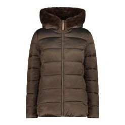 Kurtka damska turystyczna CMP 34K0036F. Brązowe kurtki sportowe damskie CMP, s, bez wzorów, bez ramiączek, bez kaptura, trekkingowe. Za 469.00 zł.