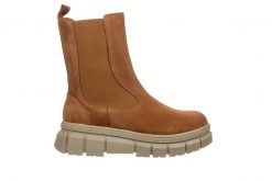 Botki Bayla-161 188 2103 53 Coconut Suede 161637, Brązowy, Skóra naturalna - 40. Brązowe botki damskie Bayla, na zimę, bez wzorów, z gumy, eleganckie, z okrągłym noskiem, za kostkę, bez obcasa, bez zapięcia. W wyprzedaży za 269.00 zł.