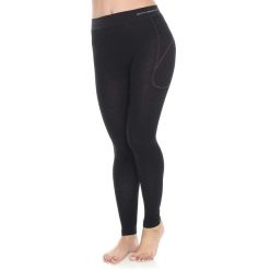 Legginsy wełniane z długą nogawką damskie Brubeck ACTIVE WOOL. Czarne legginsy damskie Brubeck, bez wzorów, z elastanu. Za 169.00 zł.