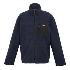 Męski Polar Frankie Borg. Niebieskie bluzy sportowe męskie Regatta, na zimę, m, bez wzorów, z polaru, bez kaptura, trekkingowe. Za 93.99 zł.