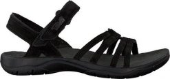 Teva Sandały damskie sportowe Elzada Lea czarne r. 36. Czarne sandały damskie Teva, bez wzorów, bez obcasa, bez zapięcia. Za 295.38 zł.