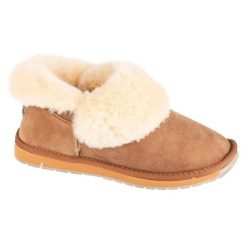 Buty Emu Australia Platinum Mintaro WP11850-CHES brązowe. Brązowe botki damskie na zimę, bez wzorów, z gumy, bez obcasa, bez zapięcia. Za 613.82 zł.
