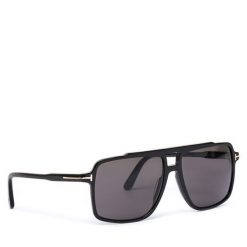 Okulary przeciwsłoneczne Tom Ford. Czarne okulary przeciwsłoneczne damskie Tom Ford. Za 1,324.99 zł.