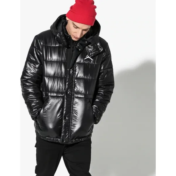 Nike Kurtka Jordan Jumpman Puffer Jacket , czarny, rozmiar M. Czarne kurtki męskie Nike, na zimę, l, bez wzorów, z materiału, klasyczne, bez kaptura. W wyprzedaży za 479.99 zł.