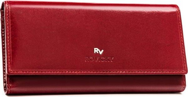 Rovicky Duży, wygodny portfel damski ze skóry naturalnej z systemem RFID - Rovicky NoSize. Portfele damskie ROVICKY, ze skóry. Za 195.87 zł.
