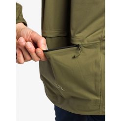 Kurtka z membraną Rab Cinder Kinetic Jacket. Zielone kurtki męskie RAB, bez wzorów, sportowe, bez kaptura. Za 847.74 zł.