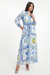 Sukienka maxi lniana HALE BOB. Sukienki damskie Hale bob, l, bez wzorów, bez kołnierzyka, bez ramiączek, maxi. Za 2,399.00 zł.