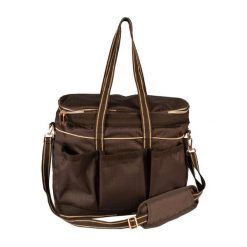 Torba pielęgnacyjna HORKA Deluxe. Brązowe torby na ramię męskie Horka, z materiału, na ramię, małe. Za 230.00 zł.