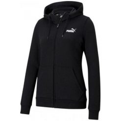 Puma Bluza Puma ESS Small Logo Full-Zip Hoodie TR W 586813 01, Rozmiar: L. Bluzy damskie Puma, l, bez wzorów, bez ramiączek, bez kaptura. Za 200.88 zł.