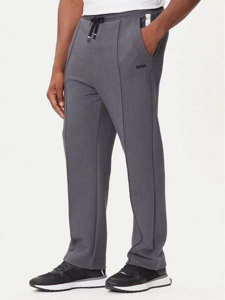 BOSS Spodnie dresowe TL 50543145 Szary Relaxed Fit. Szare spodnie sportowe męskie Boss, m, bez wzorów, z dresówki. Za 459.99 zł.