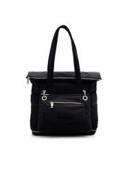 Desigual Plecak 24SAKY01 Czarny. Czarne plecaki damskie Desigual, bez wzorów, z materiału. Za 379.99 zł.