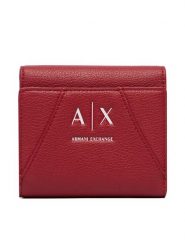 Armani Exchange Portfel XW002819 AF26569 U5102 Czerwony. Czerwone portfele damskie Armani Exchange, ze skóry. Za 299.99 zł.