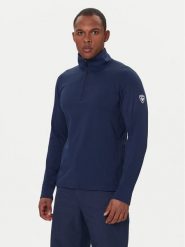 Rossignol Bluza techniczna RLOML15 Granatowy Regular Fit. Niebieskie bluzy sportowe męskie Rossignol, m, bez wzorów, z syntetyku, bez kaptura, narciarskie. Za 359.99 zł.