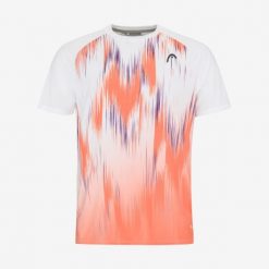 Koszulka z krótkim rękawem męska TOPSPIN. Brązowe koszulki sportowe męskie Head, m, bez wzorów, z poliesteru, bez ramiączek. Za 206.00 zł.