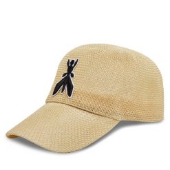 Czapka z daszkiem Patrizia Pepe. Brązowe czapki damskie Patrizia Pepe, bez wzorów. Za 265.99 zł.