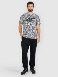 4F Spodnie dresowe joggery męskie - czarne XXL. Czarne spodnie sportowe męskie 4F, m, bez wzorów, z dresówki, snowboardowy. Za 189.99 zł.