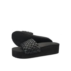 Klapki plażowe damskie Flip Flop Pool Hi Weave. Czarne klapki damskie Flip Flop, na lato, bez wzorów, sportowe, bez obcasa, bez zapięcia. Za 134.55 zł.