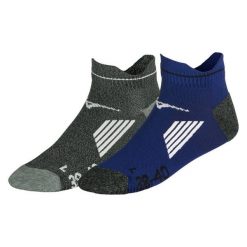 Skarpety Mizuno Active Training Mid 2. Niebieskie skarpetki damskie Mizuno, bez wzorów. Za 49.99 zł.