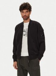 C.P. Company Bluza 19CMSS205A006372G Czarny Regular Fit. Czarne bluzy męskie C.P. Company, l, bez wzorów, z bawełny, bez ramiączek, bez kaptura. Za 939.99 zł.