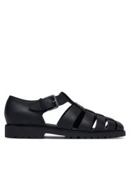 Polo Ralph Lauren Sandały 803961442002 Czarny. Czarne sandały męskie Polo Ralph Lauren, bez wzorów, ze skóry, bez zapięcia. Za 859.99 zł.