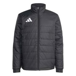 Kurtka Adidas Sport Ent26 Ljkt Dorośli. Czarne kurtki sportowe męskie Adidas, s, bez wzorów, z materiału, bez kaptura, do piłki nożnej. Za 327.99 zł.