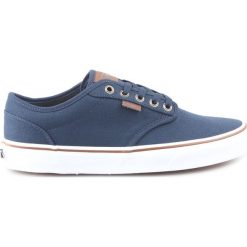 Vans Atwood Tenisówki Niebieski. Niebieskie trampki męskie Vans, bez wzorów, z materiału, bez zapięcia. Za 261.95 zł.