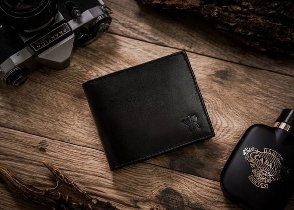 Rovicky Skórzany portfel męski bez zapięcia zewnętrznego - Rovicky NoSize. Portfele męskie ROVICKY, bez wzorów. Za 114.57 zł.