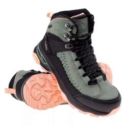 Buty Elbrus Engen Mid Wp Gr W 92800555459 zielone. Zielone obuwie trekkingowe damskie z gumy, bez zapięcia. Za 700.13 zł.