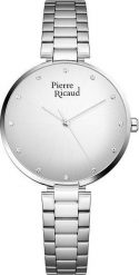 Zegarek Pierre Ricaud Zegarek damski Pierre Ricaud P22057.5143Q CYRKONIE srebrny. Szare zegarki damskie Pierre Ricaud, srebrne. Za 360.00 zł.