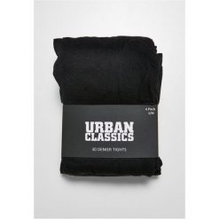 Damskie legginsy o grubości 30 den Urban Classics (x4). Czarne legginsy damskie Urban Classics, bez wzorów. Za 124.00 zł.