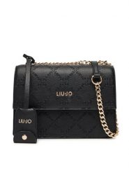 Liu Jo Torebka Ecs M Crossbody AF5055 E0538 Czarny. Czarne torebki do ręki damskie Liu Jo, bez wzorów, ze skóry, bez dodatków. Za 629.99 zł.