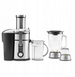 Sokowirówka Gastroback Design Digital Pro Sokowirówka odśrodkowa 1300 W Czarny, Stal nierdzewna (40153). Czarne sokowirówki Gastroback. Za 1,001.99 zł.