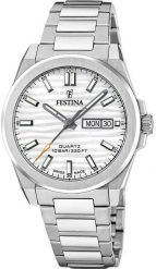 Zegarek męski Festina F20073-1 srebrny. Szare zegarki męskie Festina, bez wzorów, srebrne. Za 1,299.58 zł.
