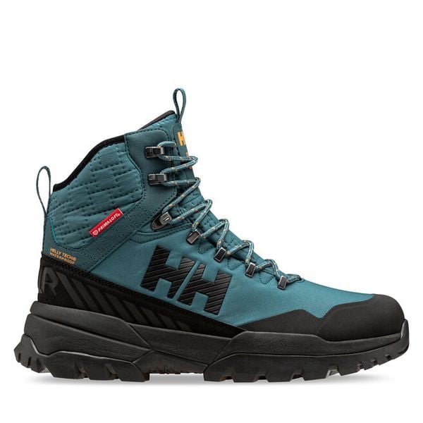 Trekkingi Helly Hansen. Zielone botki męskie Helly Hansen, bez zapięcia. Za 629.99 zł.