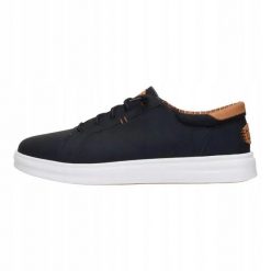 HEYDUDE Męskie Tenisówki Paul Pro Classic. Czarne trampki męskie Hey dude, bez wzorów, z materiału, biznesowe, bez zapięcia. Za 279.00 zł.