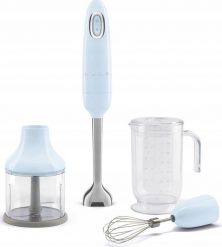 Blender Smeg Blender ręczny z akc. Smeg HBF03PBEU niebieski. Niebieskie blendery Smeg. Za 516.99 zł.