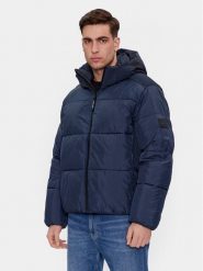 Calvin Klein Kurtka zimowa K10K110329 Granatowy Regular Fit. Niebieskie kurtki męskie Calvin Klein, na zimę, l, bez wzorów, z syntetyku, bez kaptura. Za 1,049.00 zł.