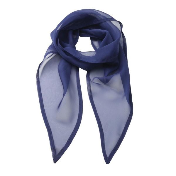 Szalik Damski Szyfon. Szare szaliki damskie PREMIER, bez wzorów, z materiału. Za 75.99 zł.
