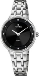 Zegarek Festina Zegarek damski Festina F20600-4 CYRKONIE srebrny. Szare zegarki damskie Festina, srebrne. Za 424.00 zł.