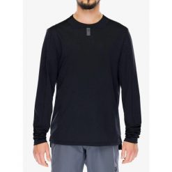 Bluza rowerowa męska Fox Defend LS Jersey. Czarne bluzy męskie Fox Racing, m, bez wzorów, z jersey, sportowe, bez ramiączek, bez kaptura. Za 274.99 zł.