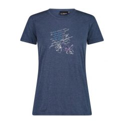 Koszulka damska CMP. Czerwone bluzki damskie CMP, bez wzorów, z materiału, sportowe, bez kołnierzyka, bez ramiączek. Za 196.00 zł.