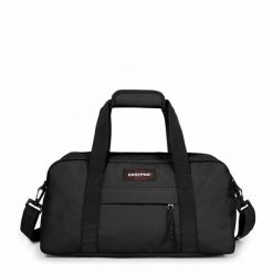 Torba podróżna Eastpak Compact Plus. Czarne torby podróżne damskie Eastpak, bez wzorów, z materiału. Za 259.00 zł.