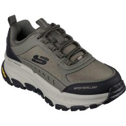 Buty sportowe męskie Skechers D'lux Trekker. Szare buty sportowe męskie Skechers, bez wzorów, z materiału, bez zapięcia. W wyprzedaży za 417.55 zł.