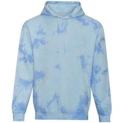 Bluza Z Kapturem Unisex Adult Tie Dye. Czerwone bluzy męskie AWDIS, m, bez wzorów, z kapturem. Za 196.99 zł.