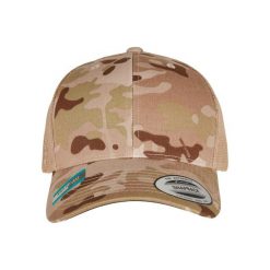 Czapka Flexfit retro multicam®. Brązowe czapki damskie FLEXFIT, bez wzorów, retro. Za 129.00 zł.