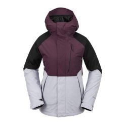 Kurtka snowboardowa damska Volcom V.Co Aris Ins Gore-Tex. Fioletowe kurtki sportowe damskie Volcom, na zimę, s, bez wzorów, z gore-texu, bez ramiączek, bez kaptura, narciarskie, gore-tex. Za 1,399.65 zł.