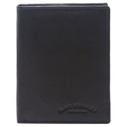 Bag Street Duży portfel męski skórzany czarny C70. Czarne portfele męskie Bag Street, bez wzorów. Za 49.90 zł.