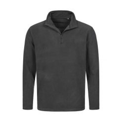 Męska Bluza Polarowa Z Zamkiem Błyskawicznym. Szare bluzy sportowe męskie Stedman, na zimę, m, bez wzorów, z polaru, bez kaptura. Za 91.99 zł.